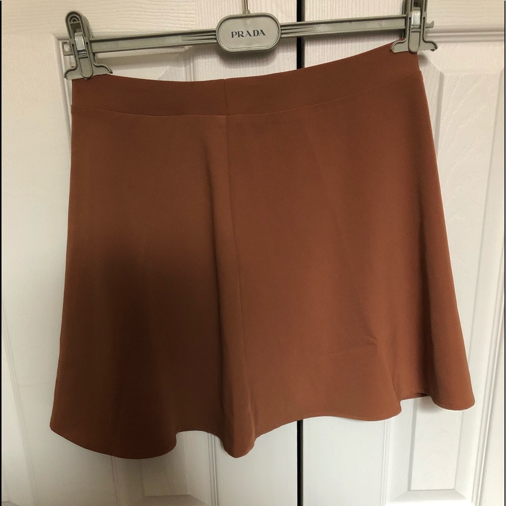 Saddle brown Tobi skirt worn only a few times